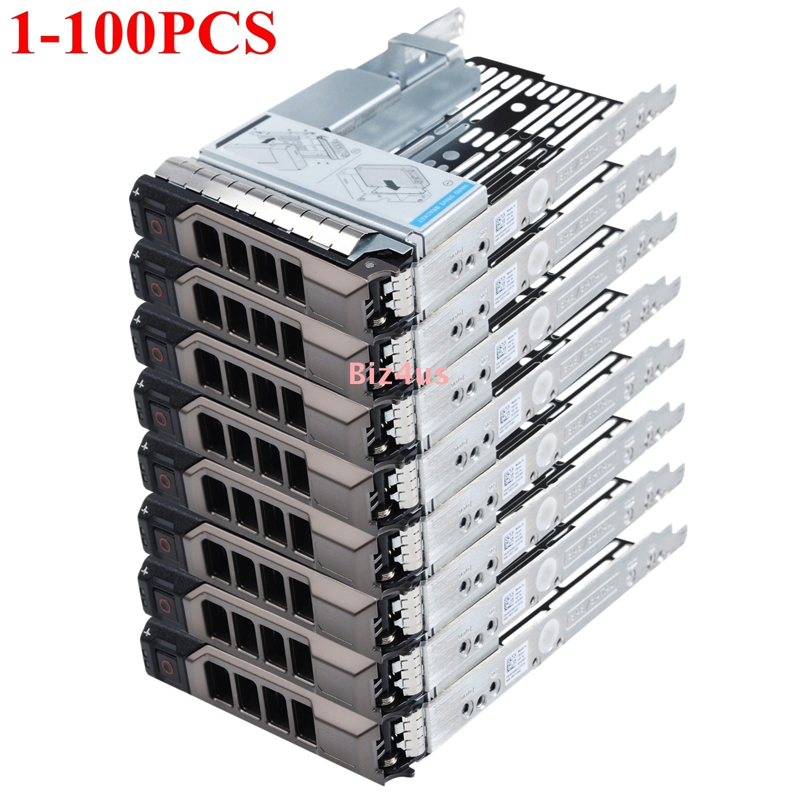 Lot Hybrid Drive Carrier 3.5" tray 2.5" adapter Dell 9W8C4 F238F R730 R720 R530
