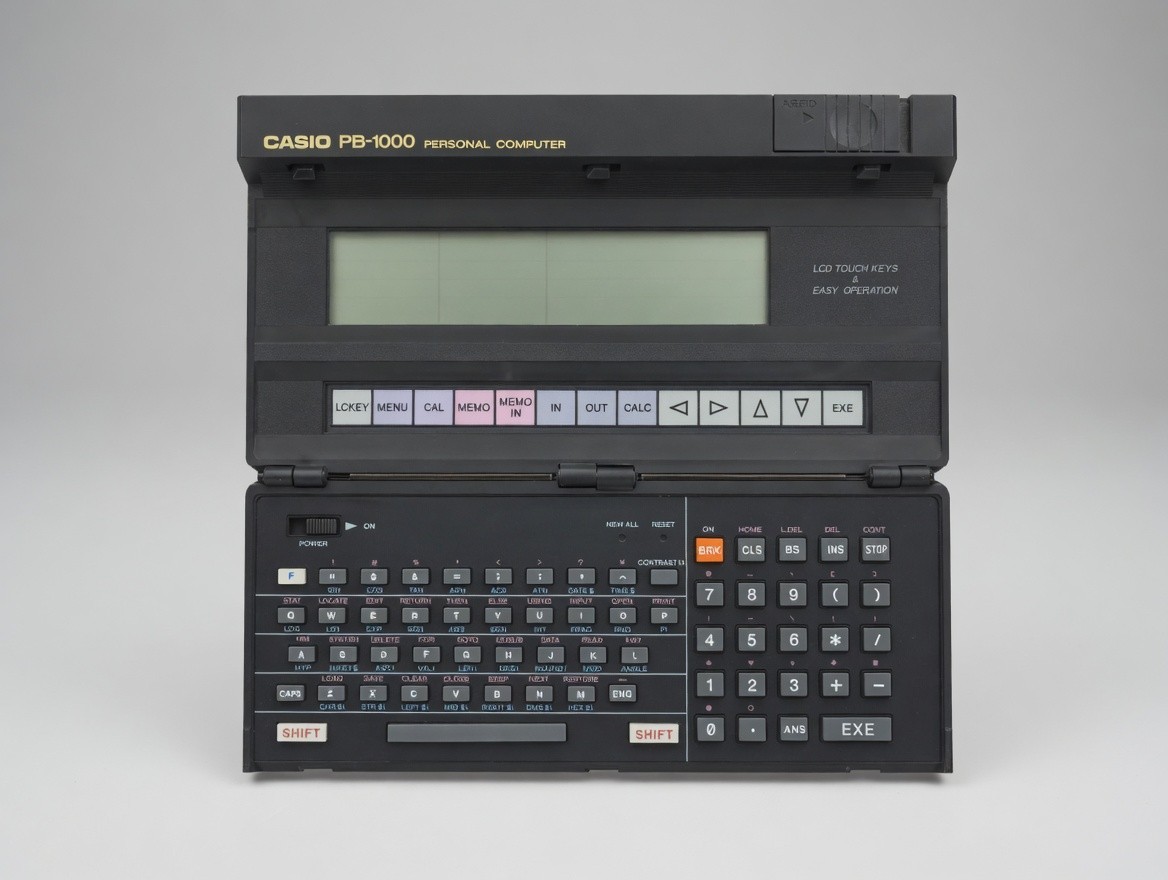 CASIO PB-1000 Vintage Personal Computer Pocket Computer For Parts / Repair