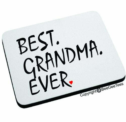 BEST GRANDMA EVER Mouse Pad Happy Mothers Day Birthday Gift