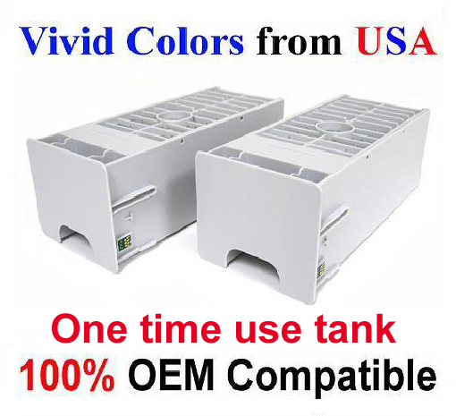 VC 2PK Replacement Ink Waste Tanks Box for EP Stylus Pro 7700 9700 7710 9710