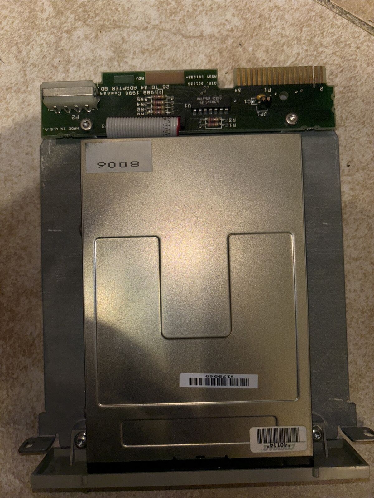 Vintage Sony MFD-17W-90 Floppy Disk Drive FDD 3-1/2\