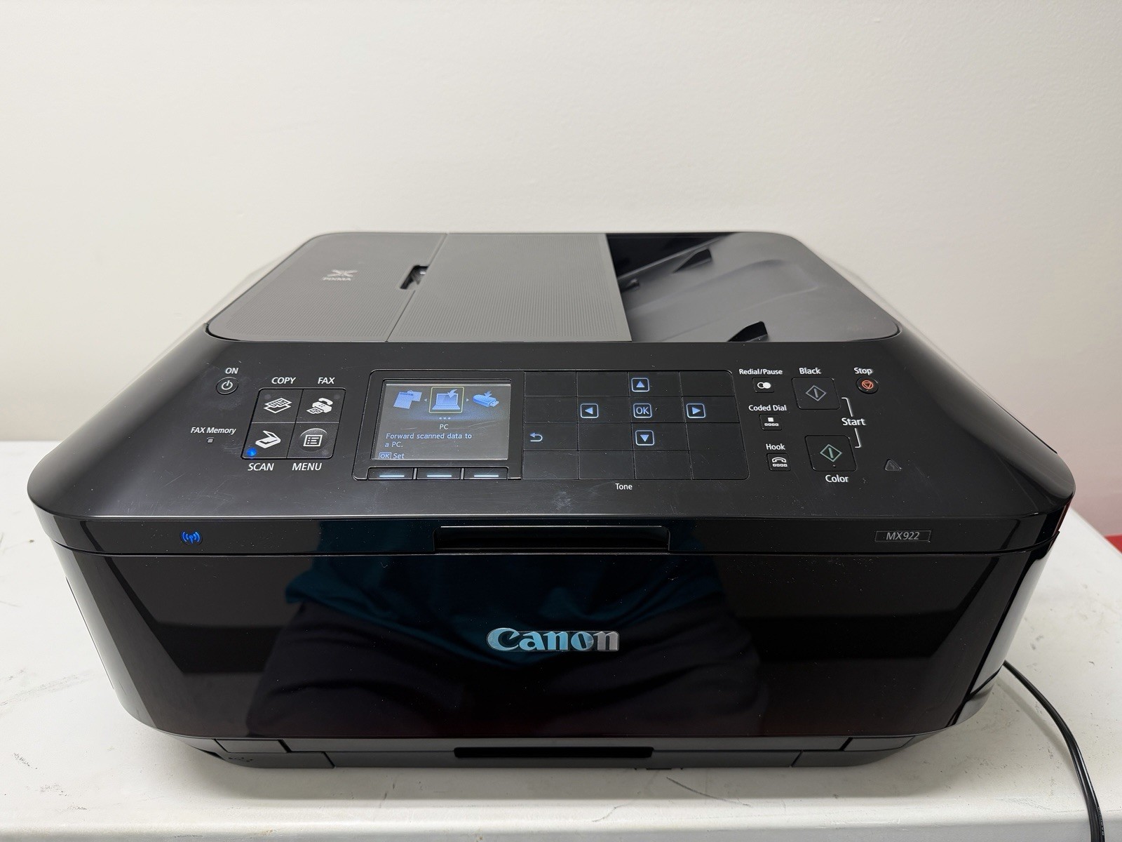 Canon PIXMA MX922 Wireless All-In-One Inkjet Printer Scanner Copier Fax **Nice