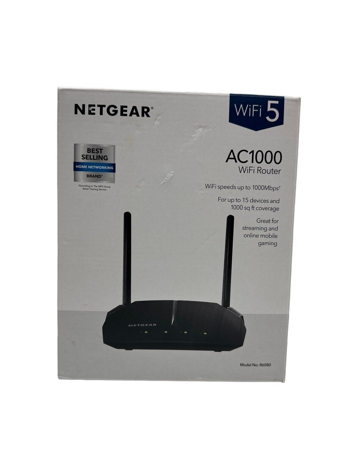 NETGEAR R6080 AC1000 Dual Band Smart Wi-Fi Router