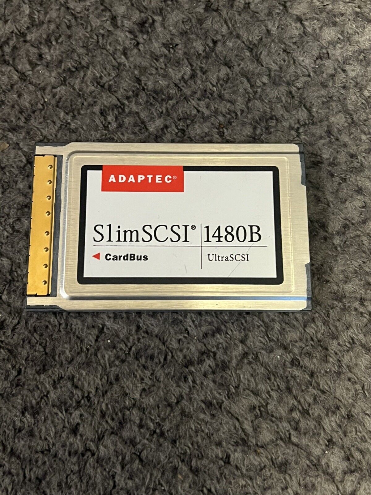 Adaptec Slim SCSI 1480B No Cord. Untested