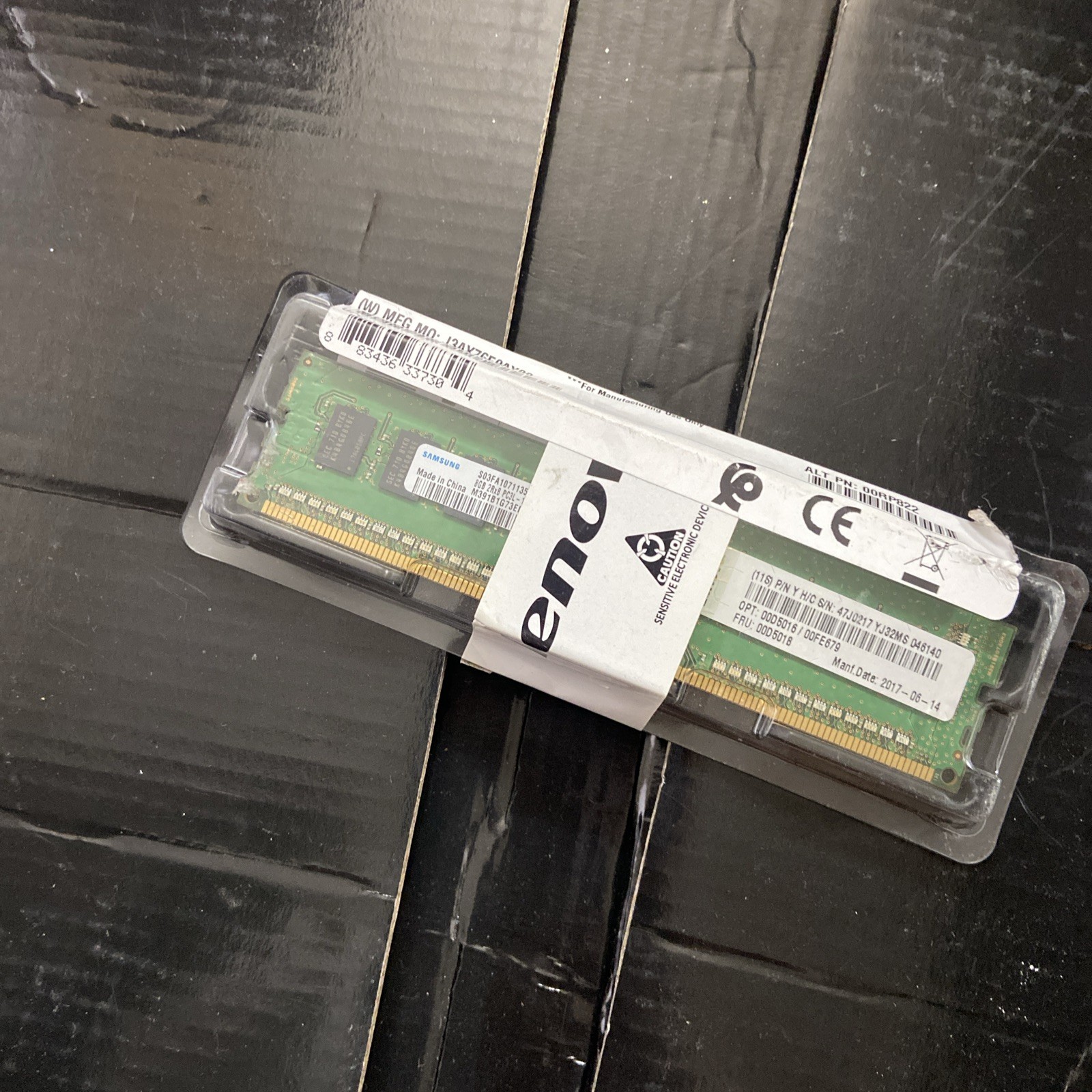 Lenovo 8GB PC3L-12800 DDR3 1600MHz RAM 00D5016 Samsung Memory