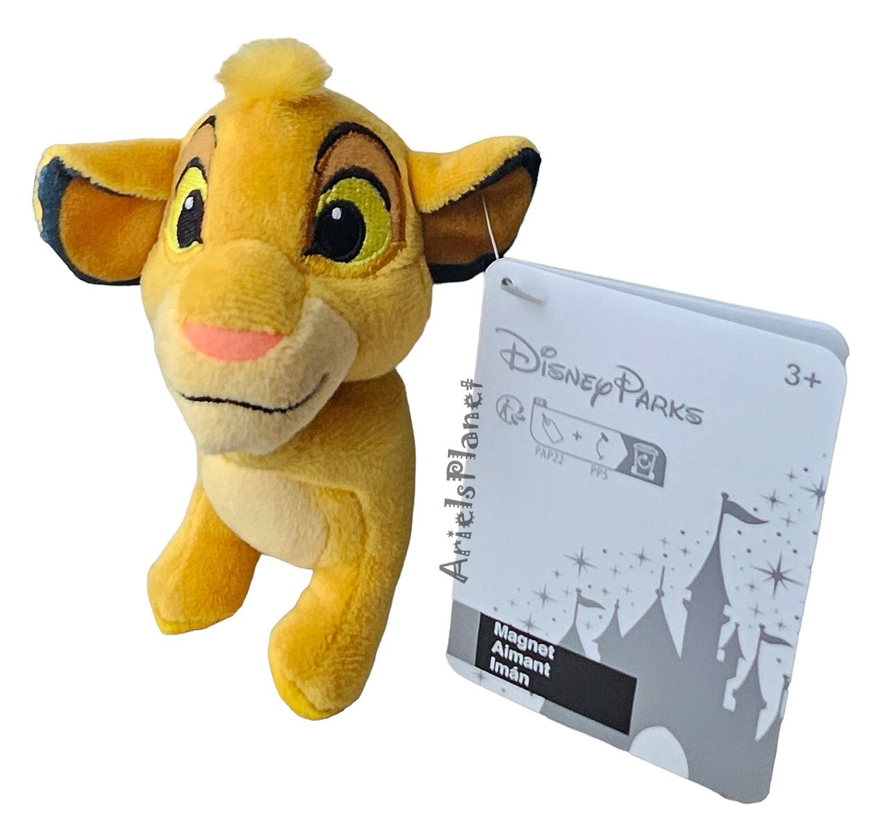 Disney Parks The Lion King Magnet Plush Toy - Simba