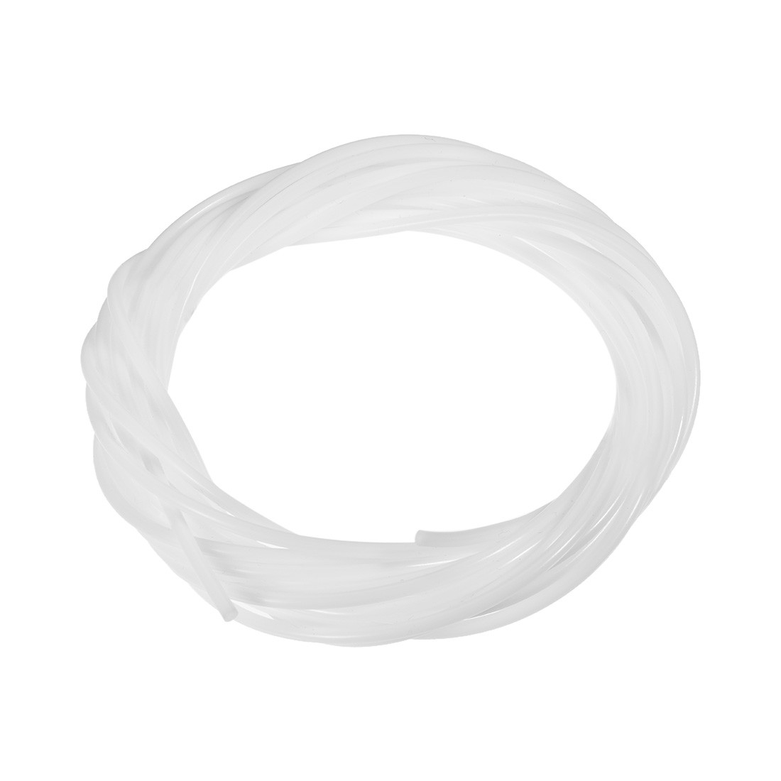 PTFE Tube 26Feet ID 2mm x OD 4mm Fits 1.75 Filament for 3D Printer White