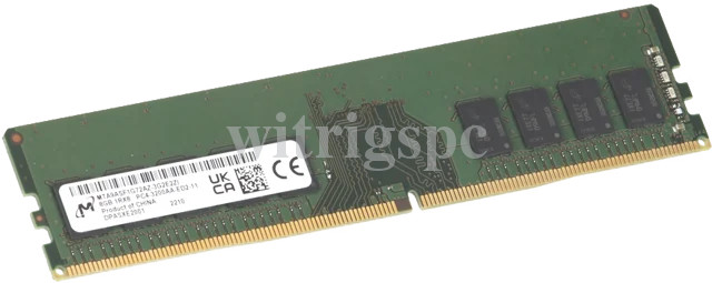 Micron 16GB 3200 ECC UDIMM DDR4 1Rx8 Server Memory RAM MTA9ASF2G72AZ3G2F G2U