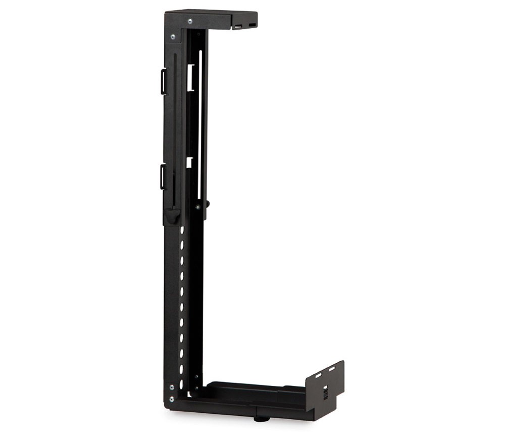 Adjustable Under Desk CPU Holder Mount - Universal Computer Tower Bracket