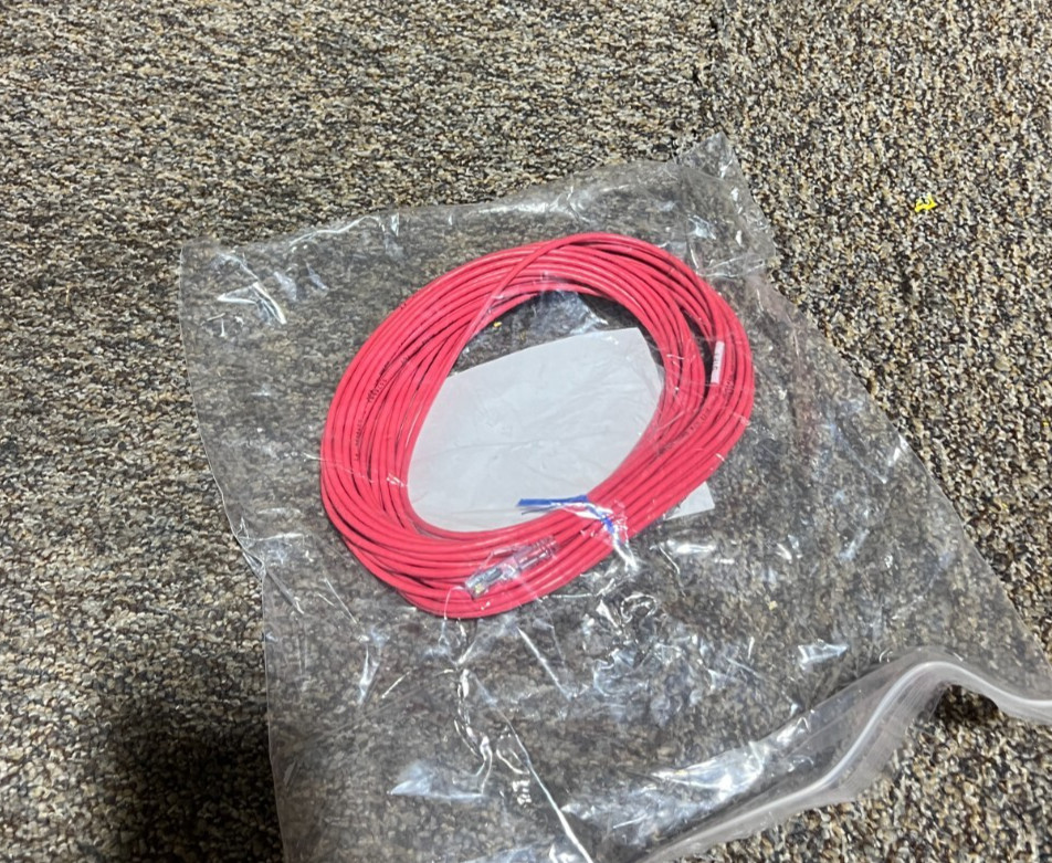 (QTY 5) AFL UPC4117120051 Mini 6 U/UTP RJ45-RJ45 28AWG PVC CM Patch Cord