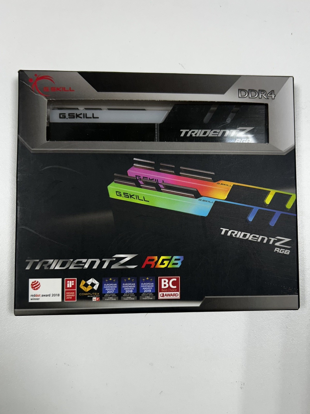 G.SKILL Trident Z RGB 16GB (2x8GB) DDR4-3600 DIMM Intel XMP 2.0 MPN tested 