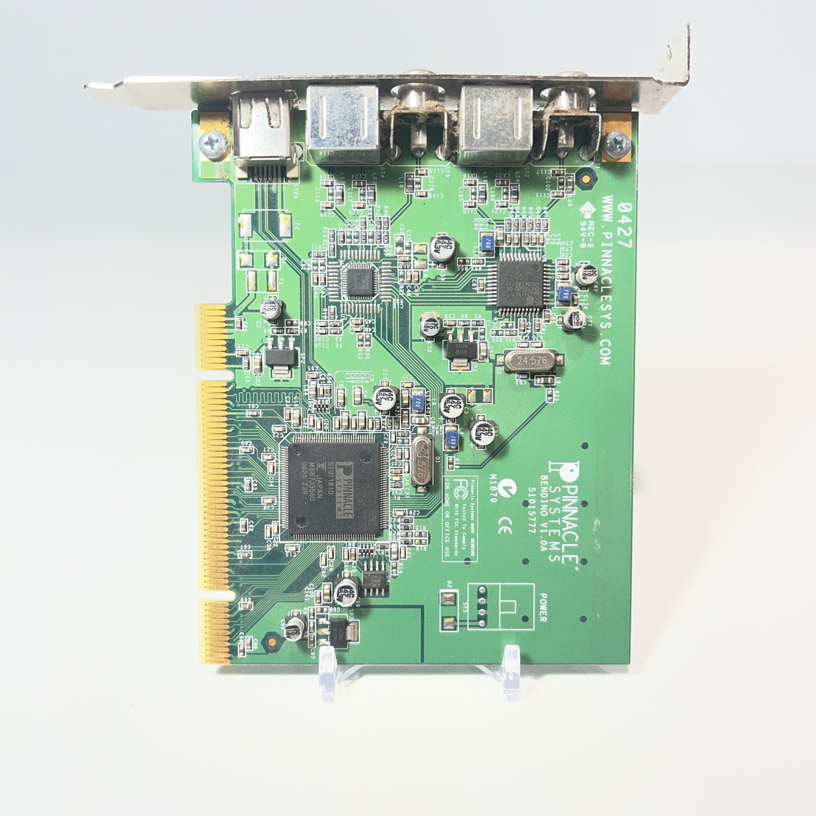 Pinnacle Systems Bendino V1.0A PCI Firewire DV S Video Capture - TESTED