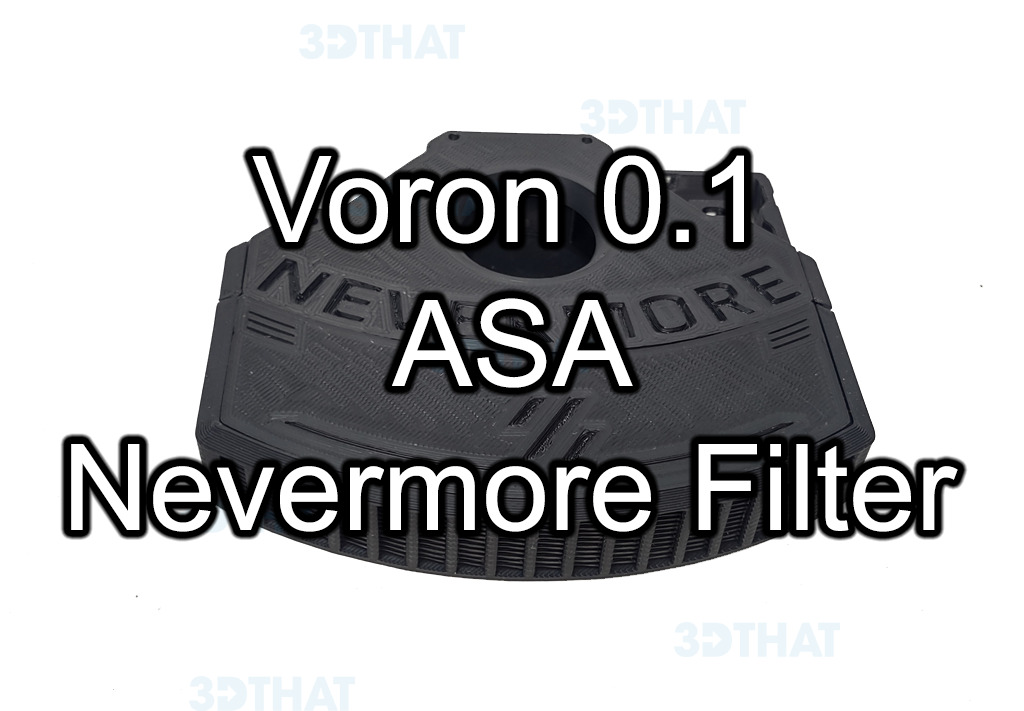 Voron 0.1 Air Filter Nevermore V4 - ASA High Temp