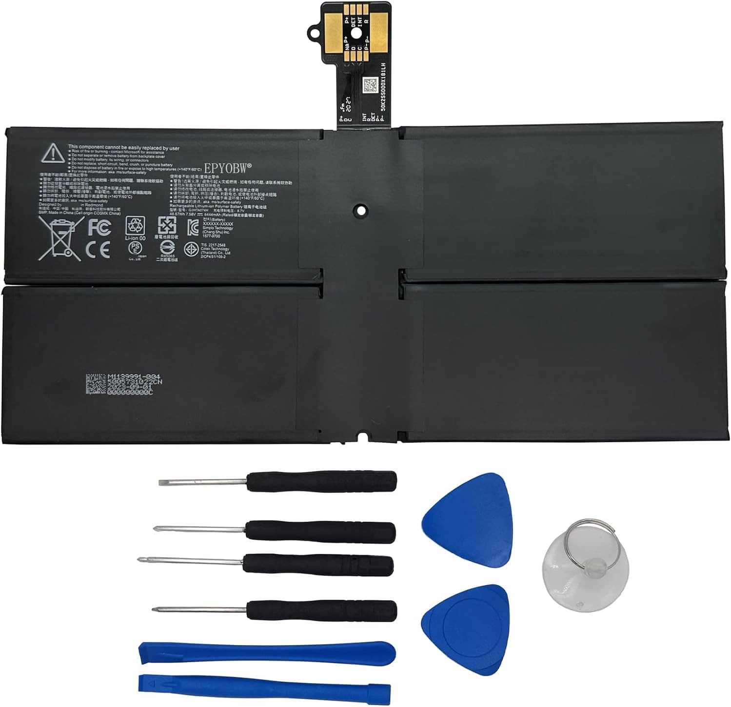 G3HTA074H Laptop Battery 48.51Wh DYNH03 G3HTA073H GA3HTA025H Compatible