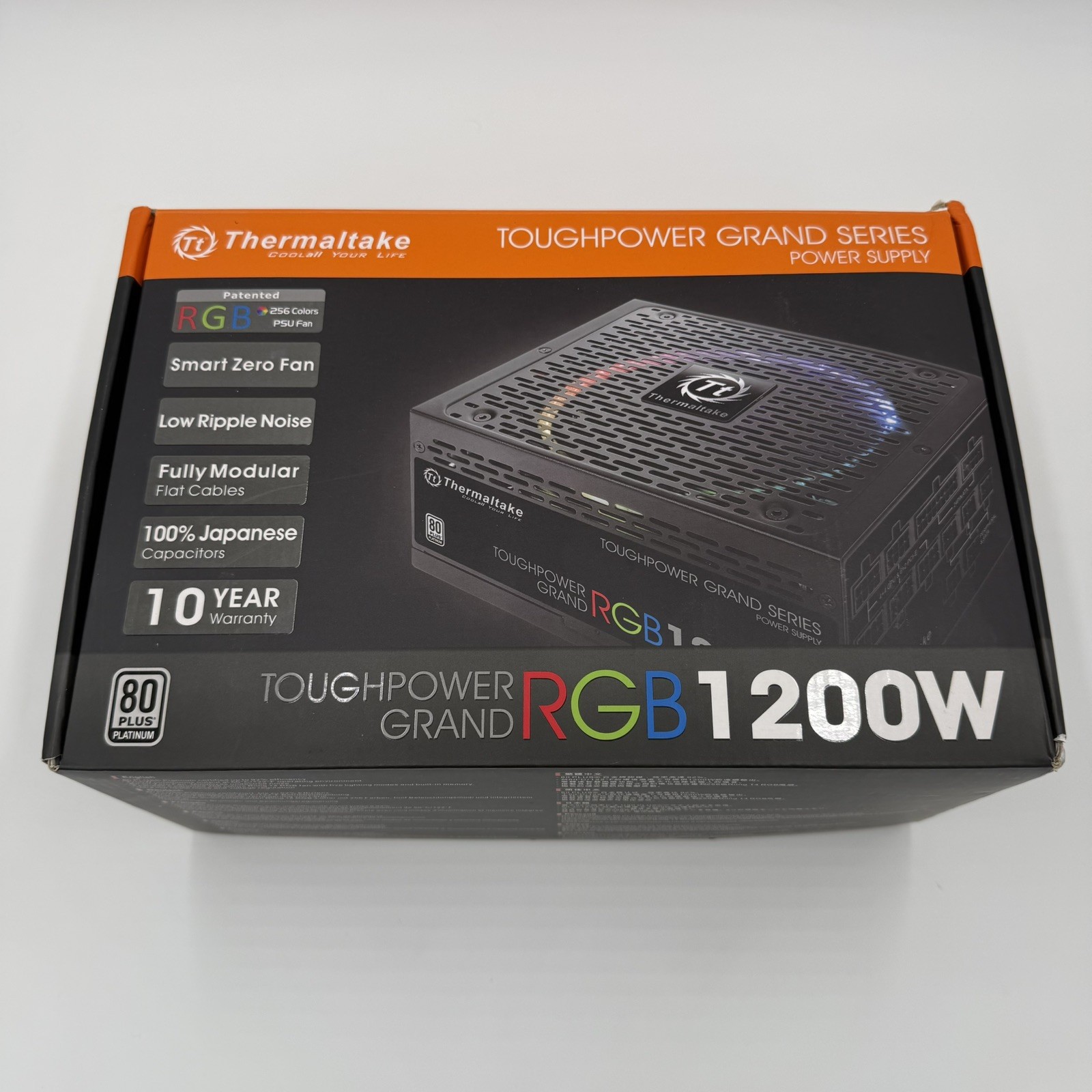 Thermaltake Toughpower Grand RGB 1200W 80 Platinum PSU Modular Open Box Complete