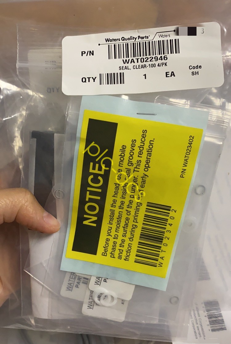 1PCS Waters WAT022946 1525 Pump Plunger Rod Seal Brand new Fedex or DHL