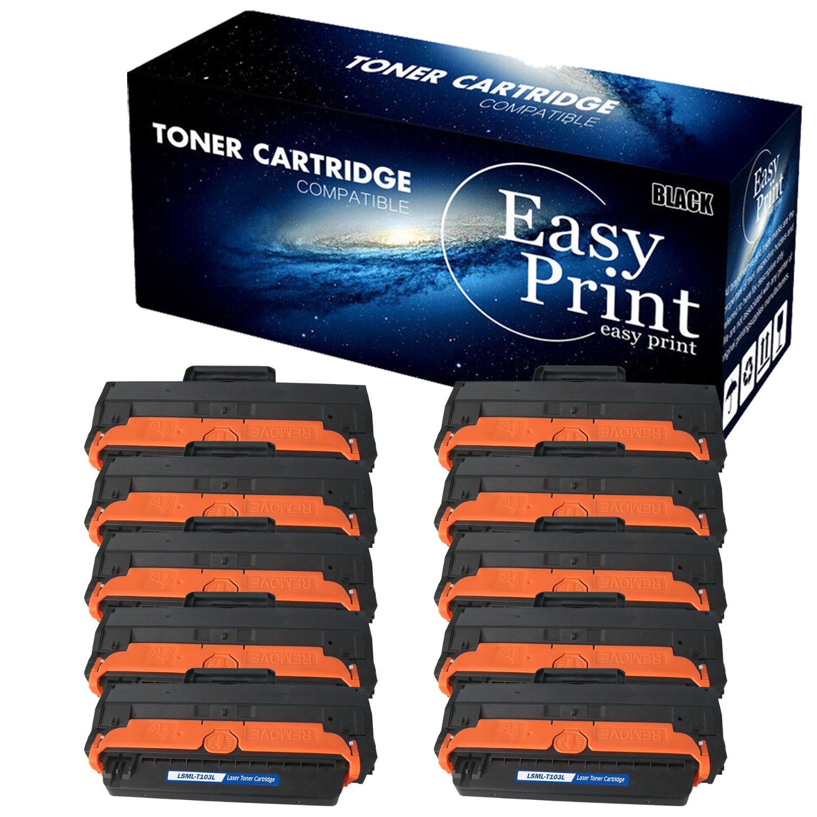 10-Pack MLTD103L Toner Cartridge 103L work for ML-2951D Printers