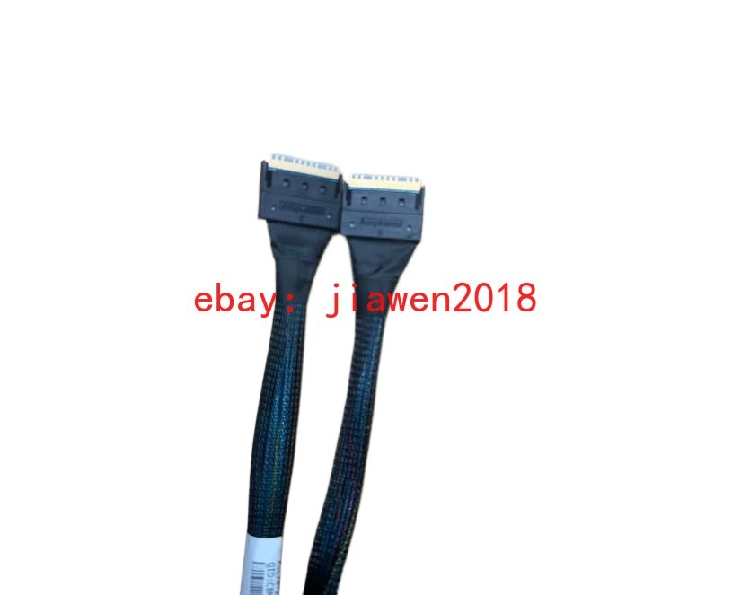 SlimSAS SFF-8654 to SFF-8654 8i 50CM Cable Crosslines support PCI-E x4/x8/x16 US