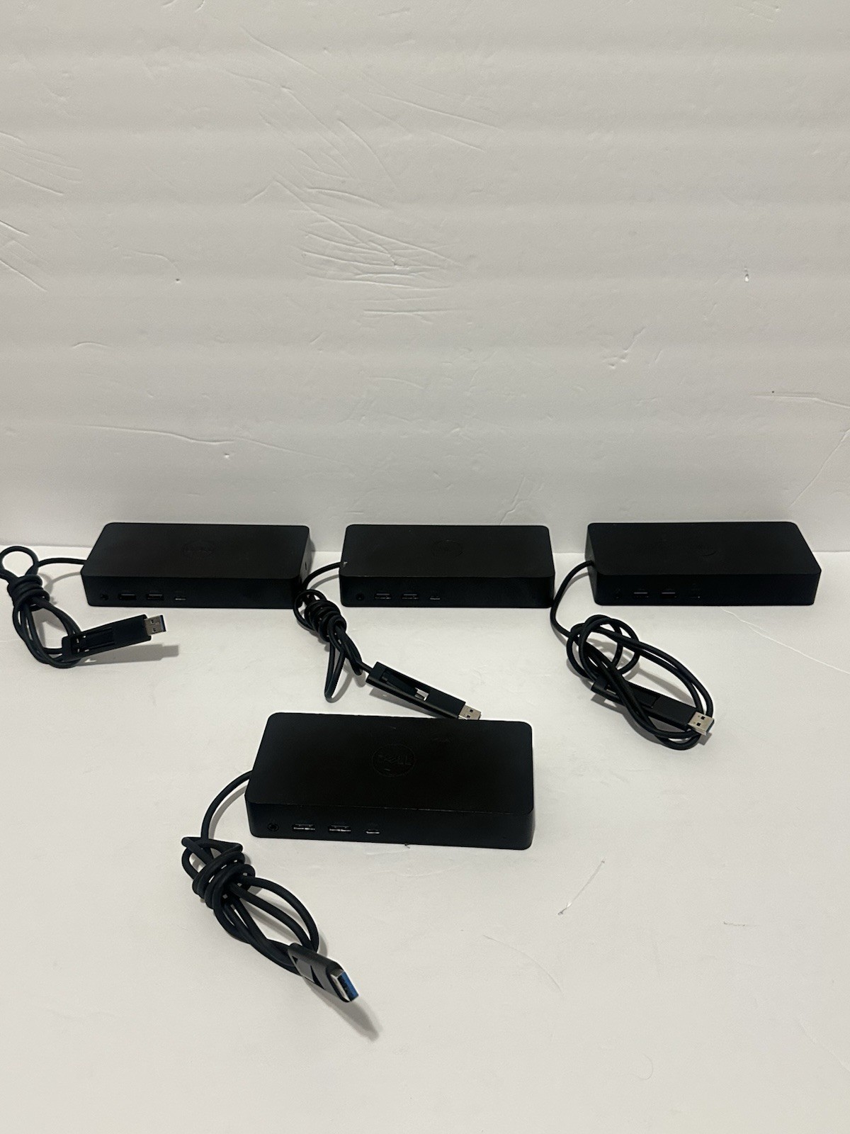 Lot of 4 Dell D6000 Universal Docking Stations - No Ac Adapters