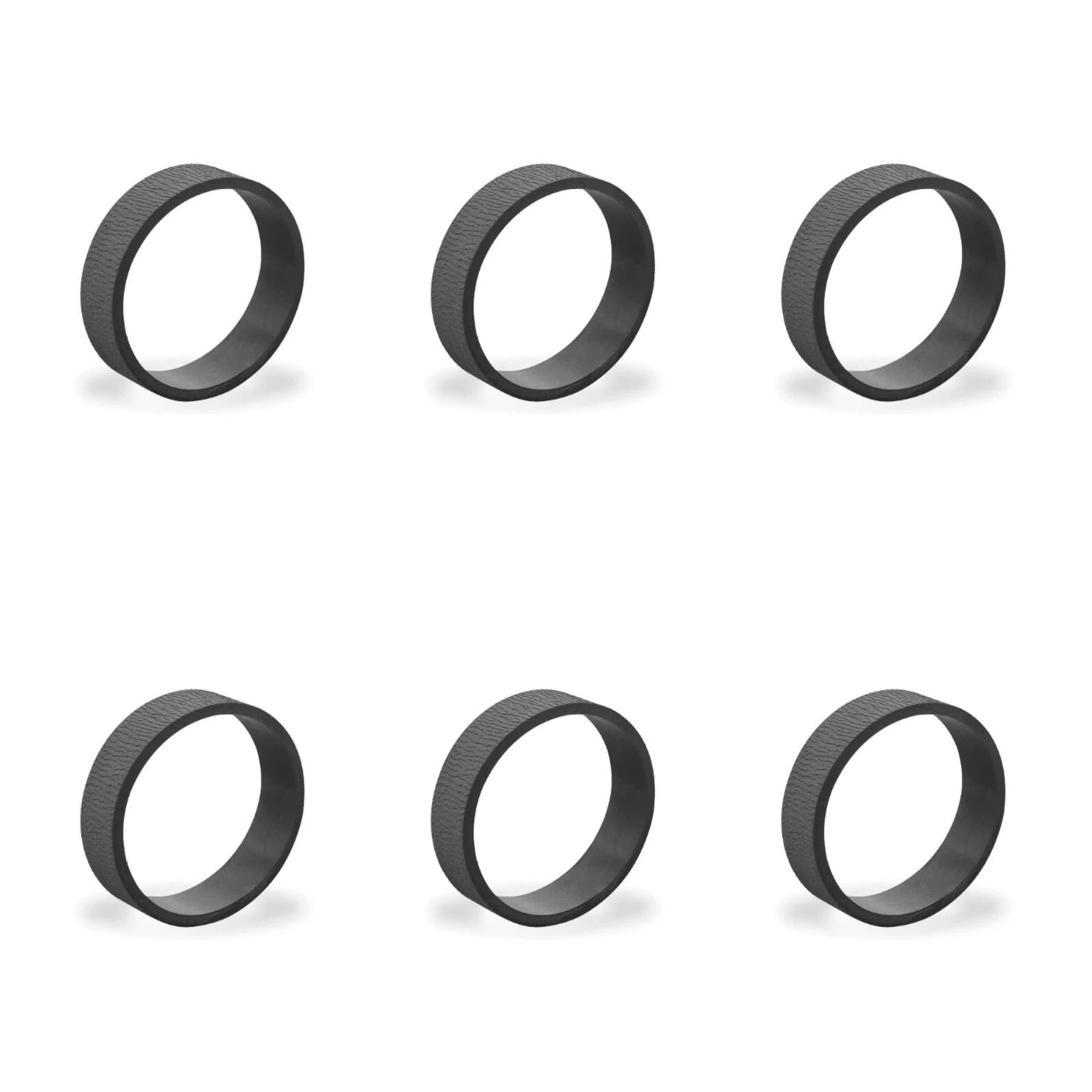 6pcs Pickup Roller Rubber Tire Fits For Epson L8050 L18058 L11058 L18050 L8058