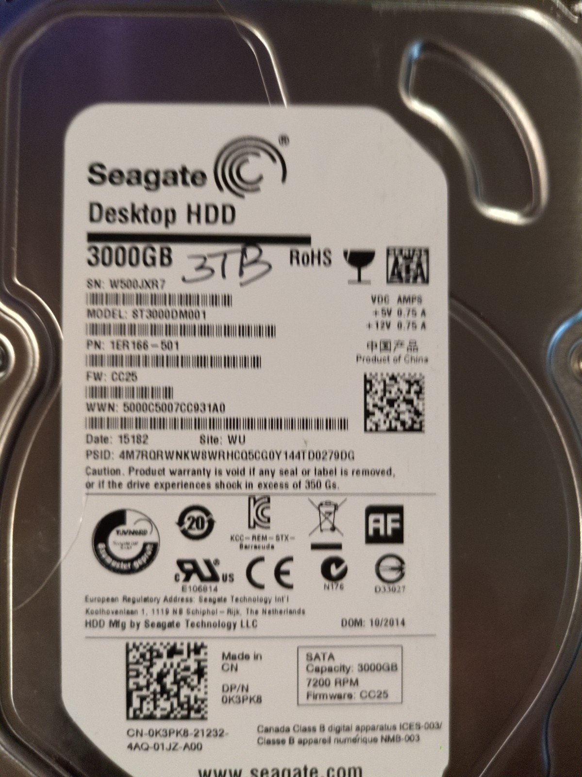Seagate 3 TB