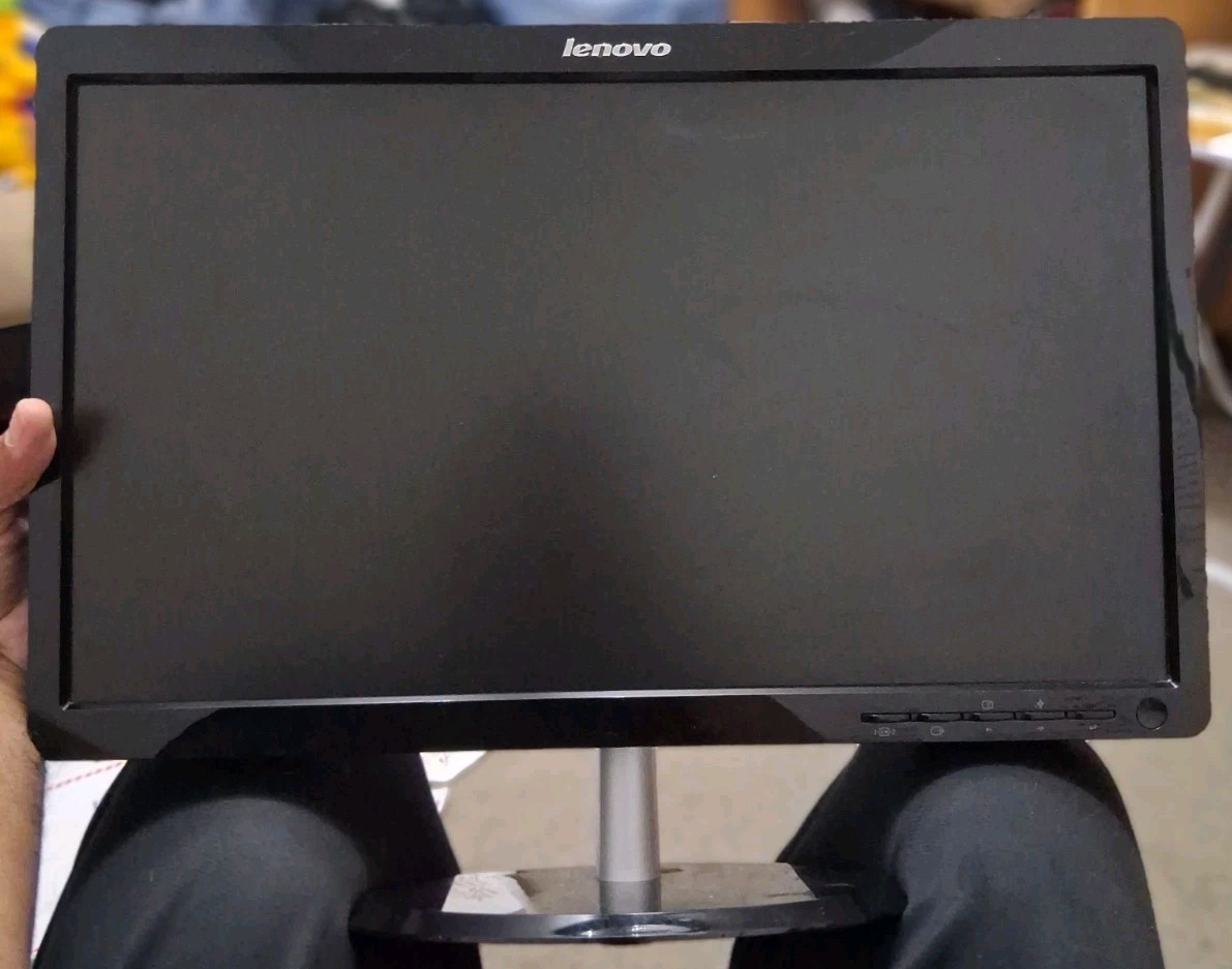 LENOVO THINKVISION BLACK L2060wa 20' LCD 16:9 CPU/GAME🎮 MONITOR - 5 ms GRADE B