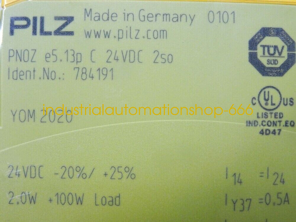 1PC New PILZ 784191 safety Relay Via DHL or FedEX