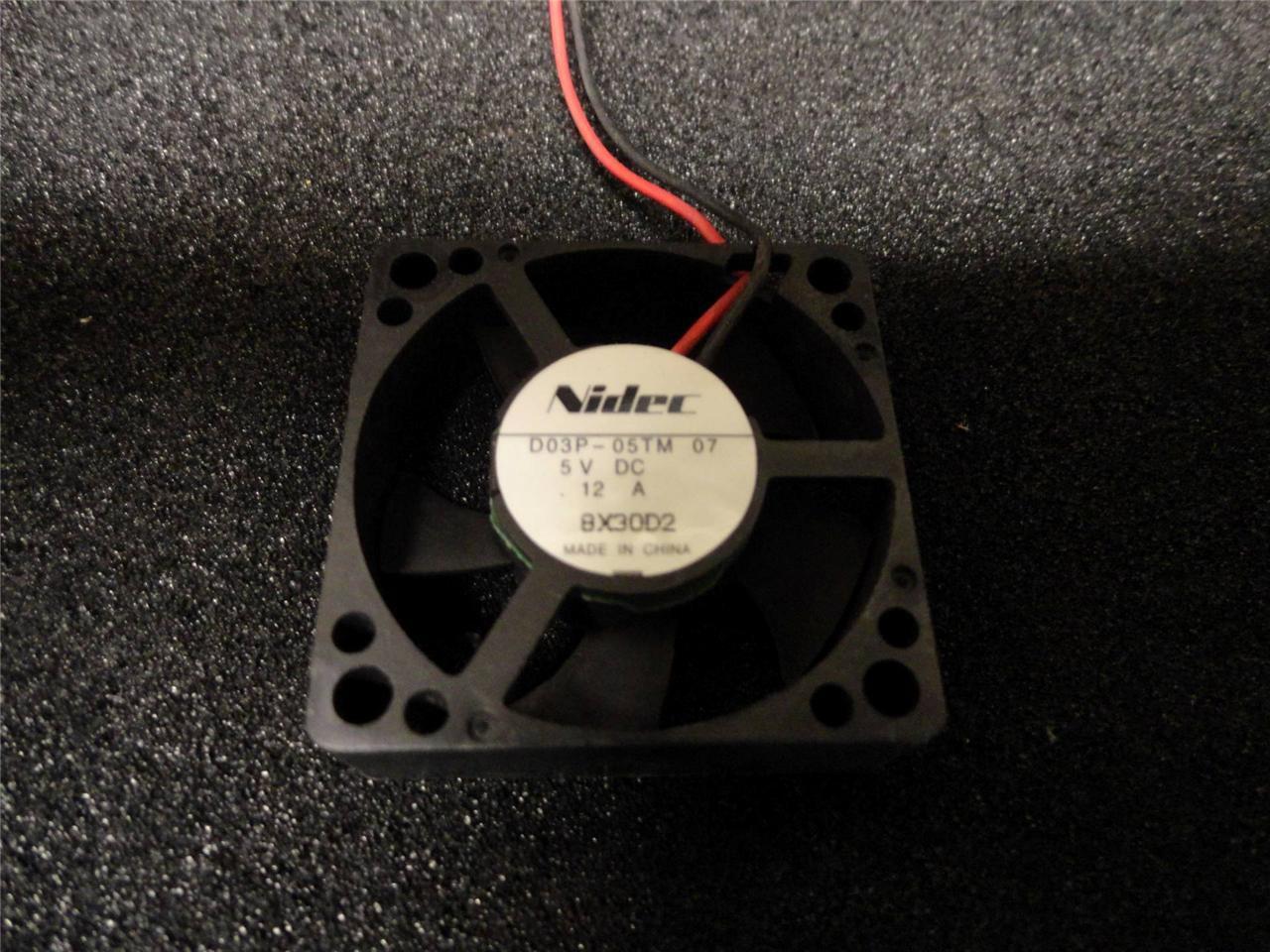 Nidec Beta Cooling Fan 35x35x10mm D03P-05TM *USA STOCK* 5V DC 0.12A 2-Wire J26