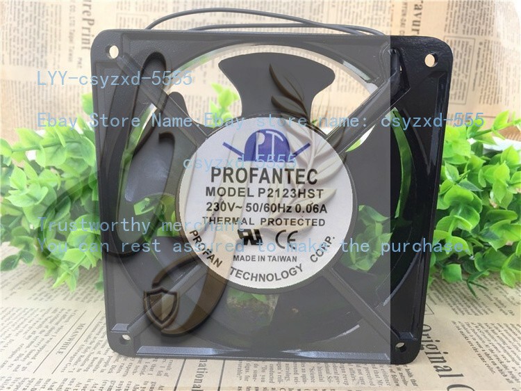 FP20060EX-S1-B 20CM 200x200x60 MM 20060 AC 220V Double Ball Bearing Axial Fan
