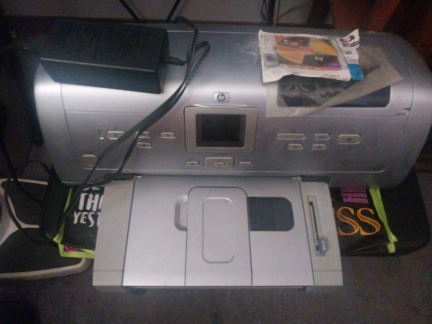 HP Photosmart 7760 Digital Photo Inkjet Printer - NOT Working 💯  