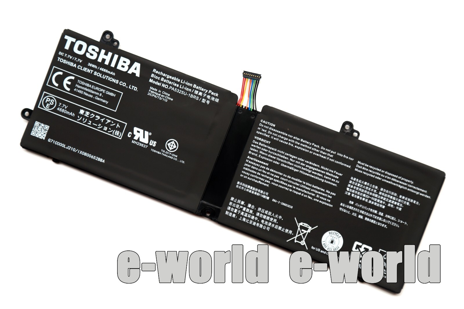 Genuine PA5325U-1BRS 36Wh Battery For Toshiba Portege X30-T-E Port G X30T-E-113