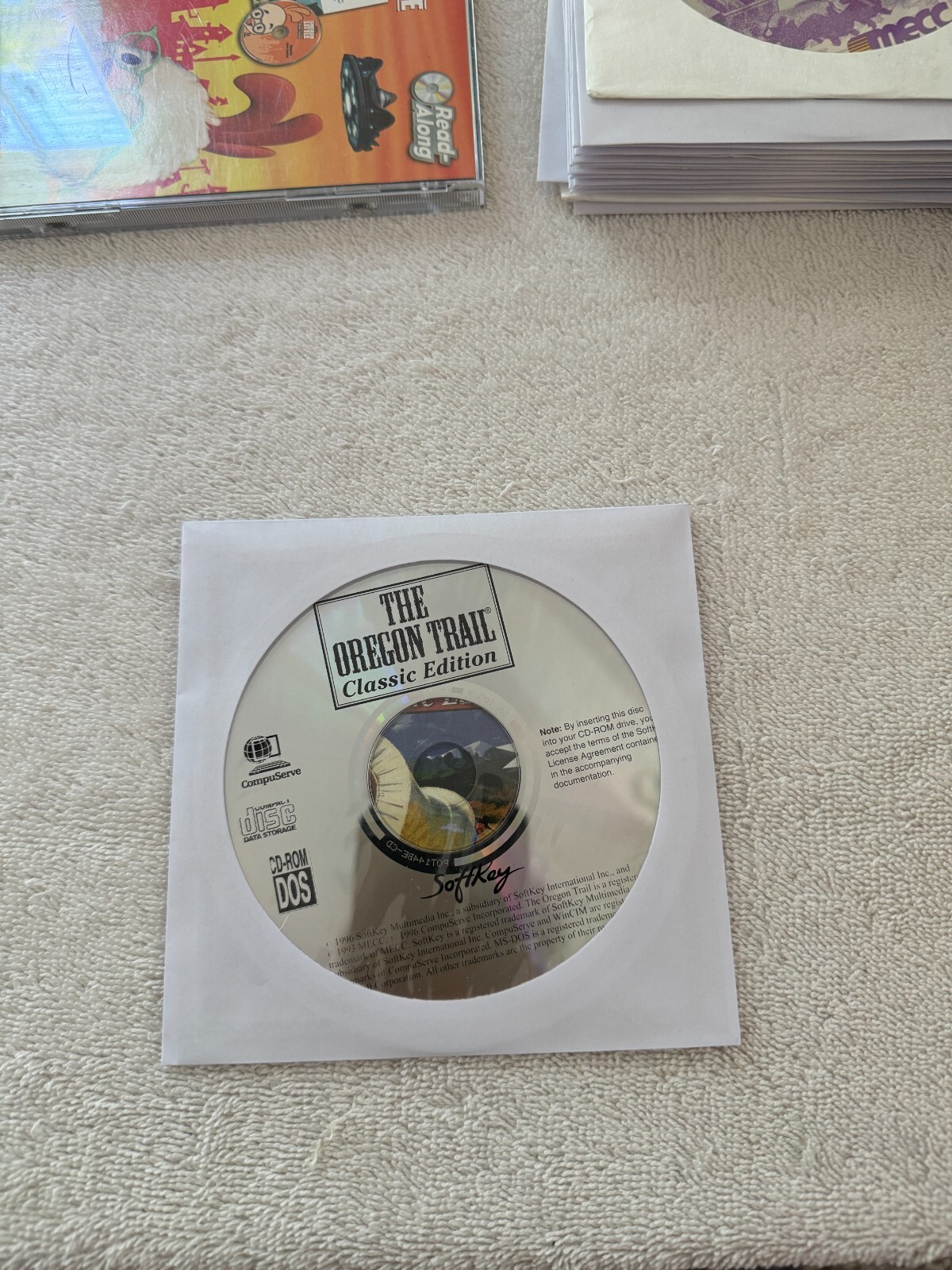 The Oregon Trail Classic Edition MECC  (PC, 1996) CD-ROM for MS DOS