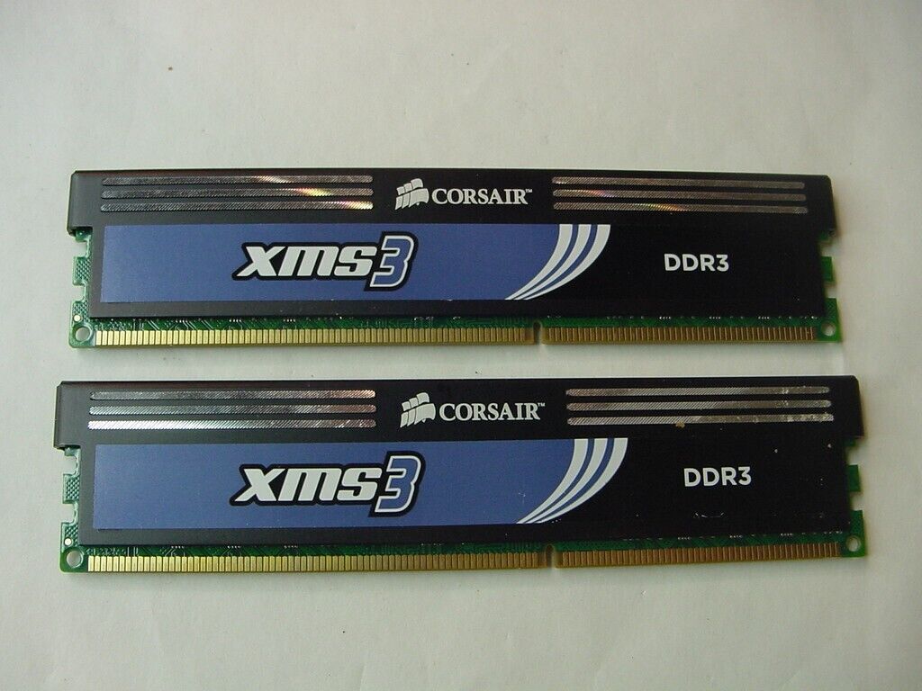 COMPUTER MEMORY - 4GB(2x2GB) CORSAIR XMS3 DDR3 CMX4GX3M2A1600C8