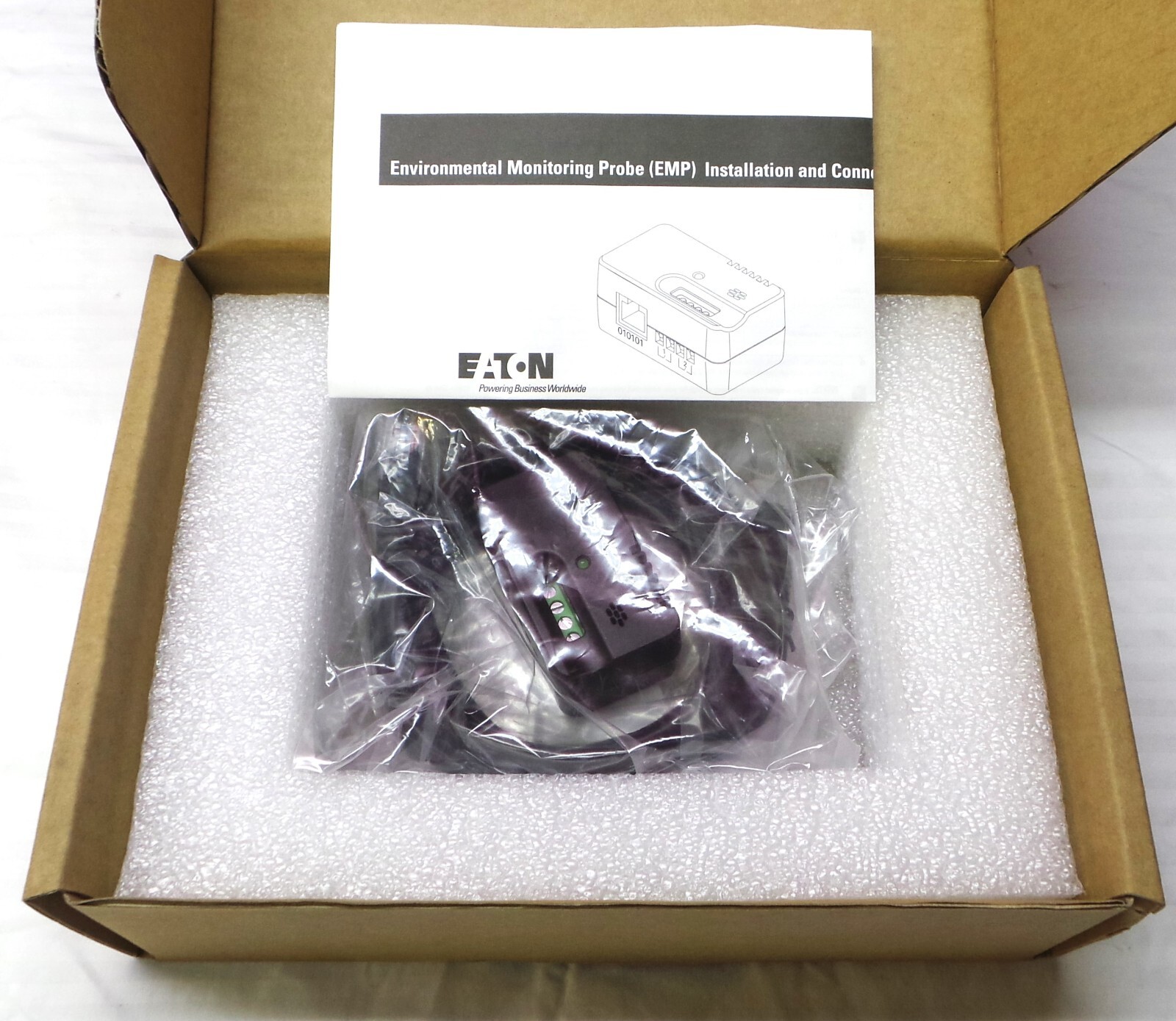 Eaton EMP001 Environmental Monitoring Probe UPS Module Black EMP001