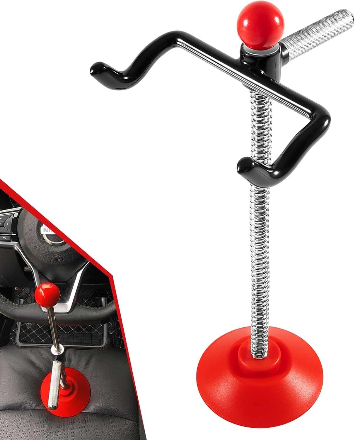 Steering Wheel Holder Stand Tool for Wheel Alignment, Adjustable Steering 