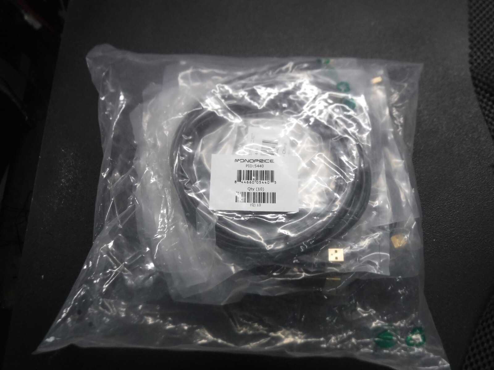 Monoprice PID: 5440 USB Cable 10 Qty