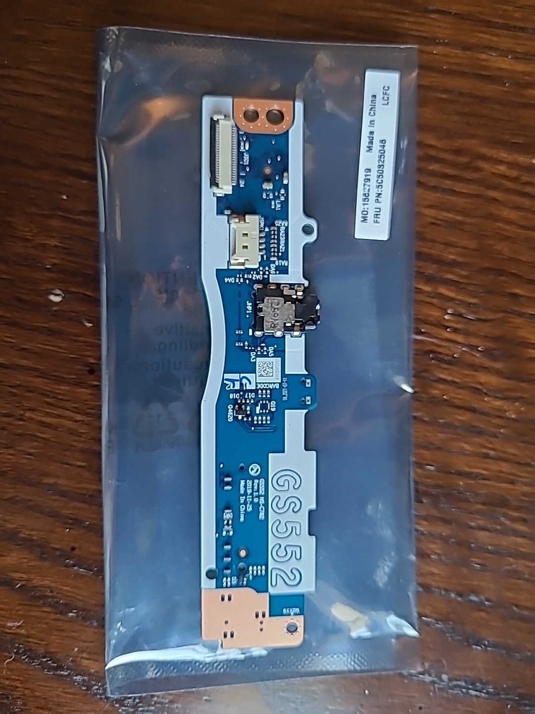 Lenovo IdeaPad 3 15IIL05 Laptop OEM New Part I/O USB Board GS552 5C50S25046