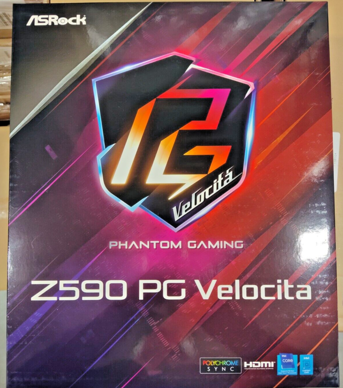 ASRock Z590 Phantom Gaming Velocita Intel® LGA 1200 ATX Motherboard
