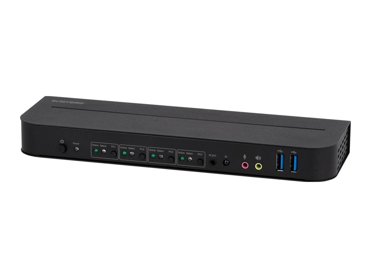 Monoprice Blackbird 4K60 4x1 KVM HDMI USB3 P/N 42644
