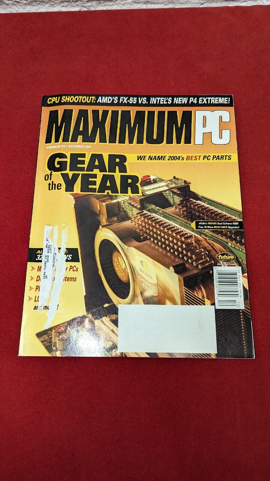 Maximum PC Electronics Computer Magazine December 2004
