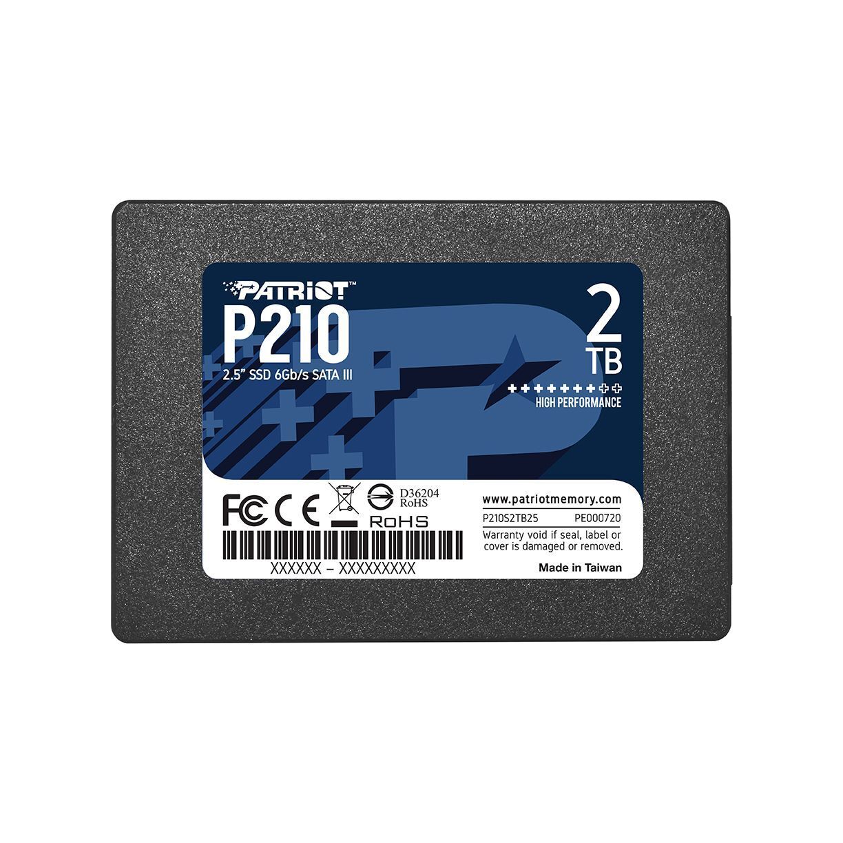 Patriot P210 2TB SSD 2.5