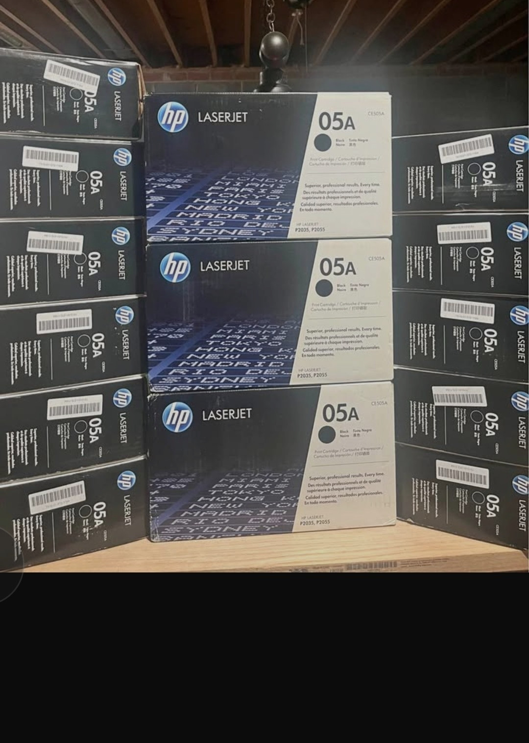 Genuine HP 05A Black Toner Cartridge CE505A OEM Factory Sealed TONERFLIP
