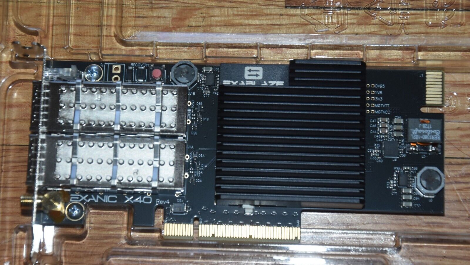 Exablaze ExaNIC X40 Dual-Port Low Latency 10/40GBE QSFP+ PCI-E 3.0 NIC TESTED