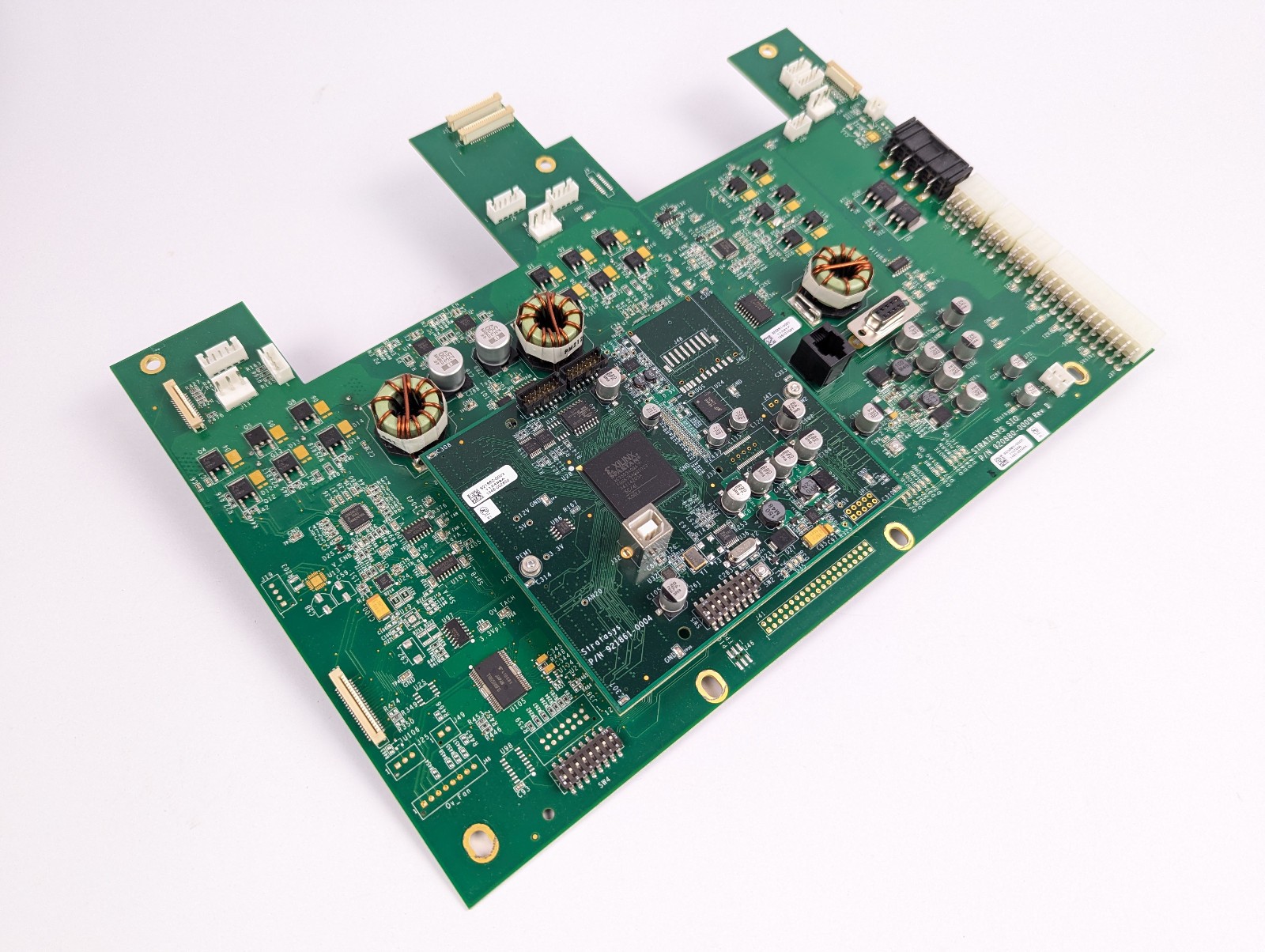 Stratasys SIO 920880-0009 Rev D 920881-0007 3D Printer Control Circuit Board