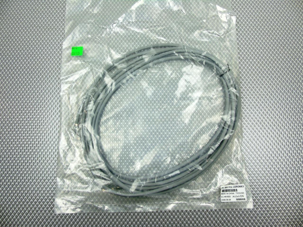 New IBM Ethernet Crossover Cable - IBM P/N: 23R3663