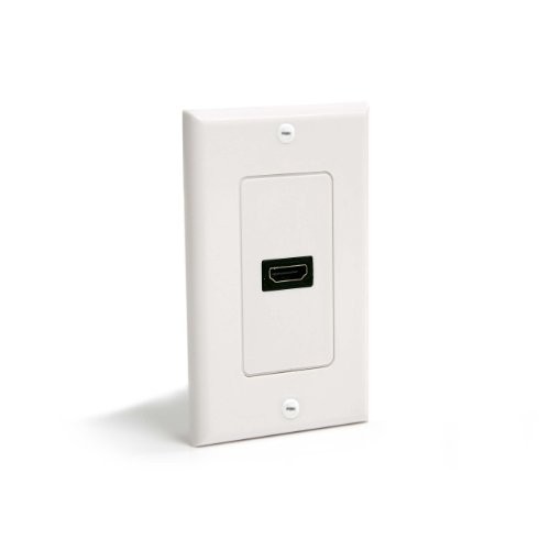 StarTech HDMIPLATE HDMI Wall Plate 1-Gang White