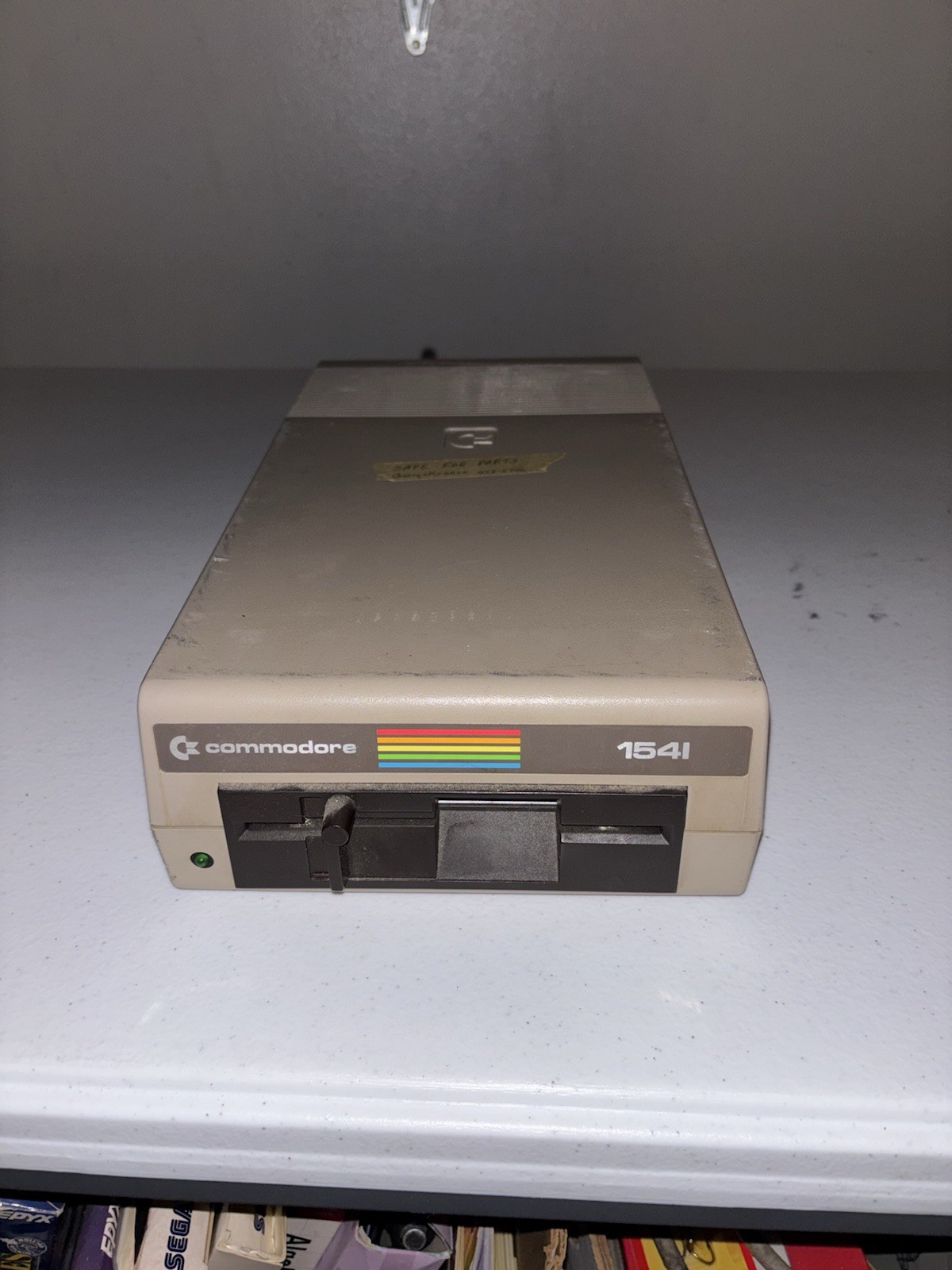 Vintage Commodore 1541 Floppy Disc Drive Computer Powers On UNTESTED