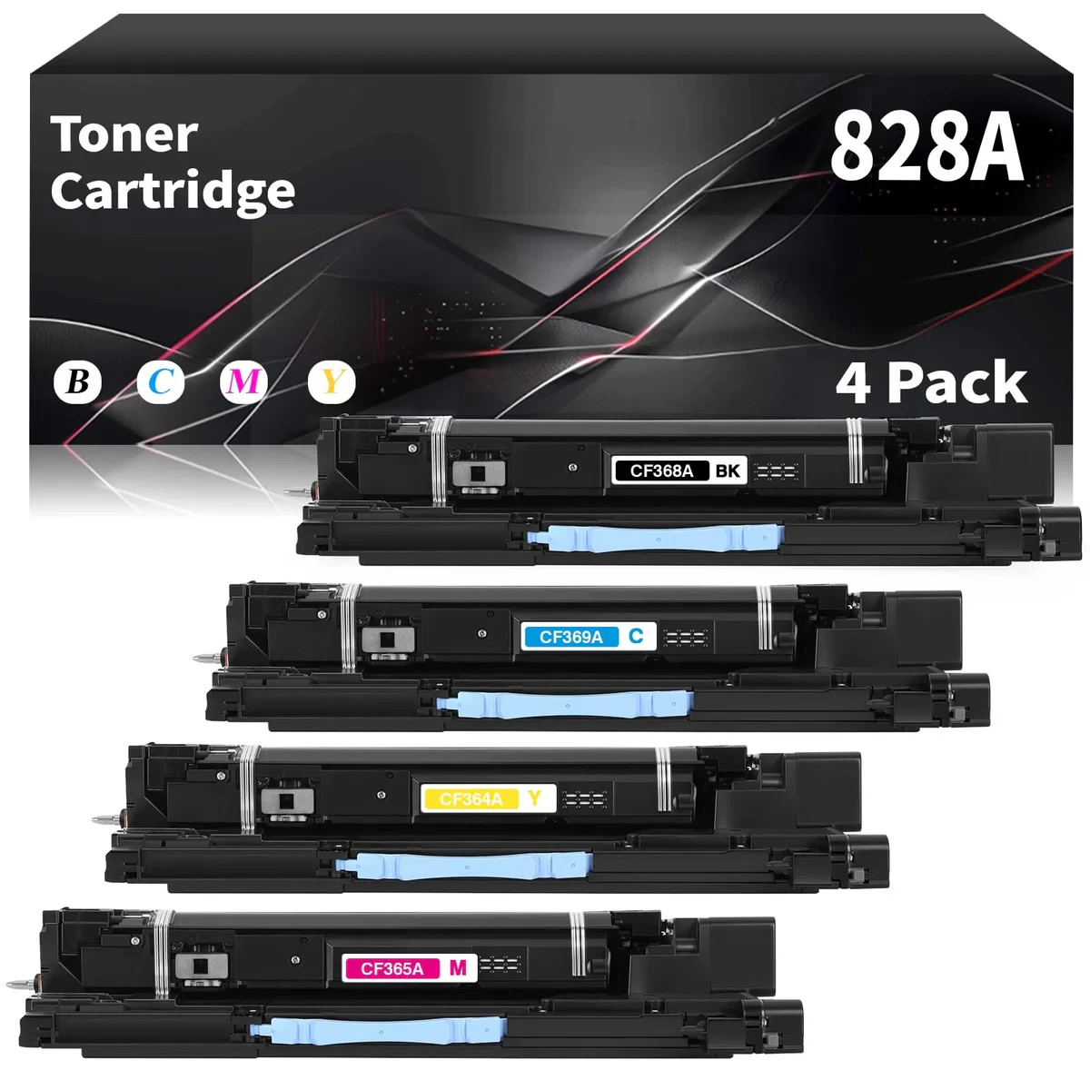 828A CF358A Drum Unit Compatible for HP Color LaserJet M880/M855 Printers 4P.