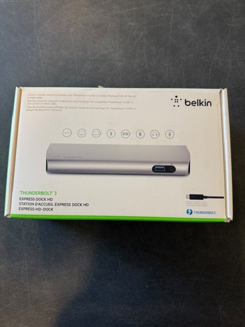 Belkin Thunderbolt 3 Express Dock HD - NIB -