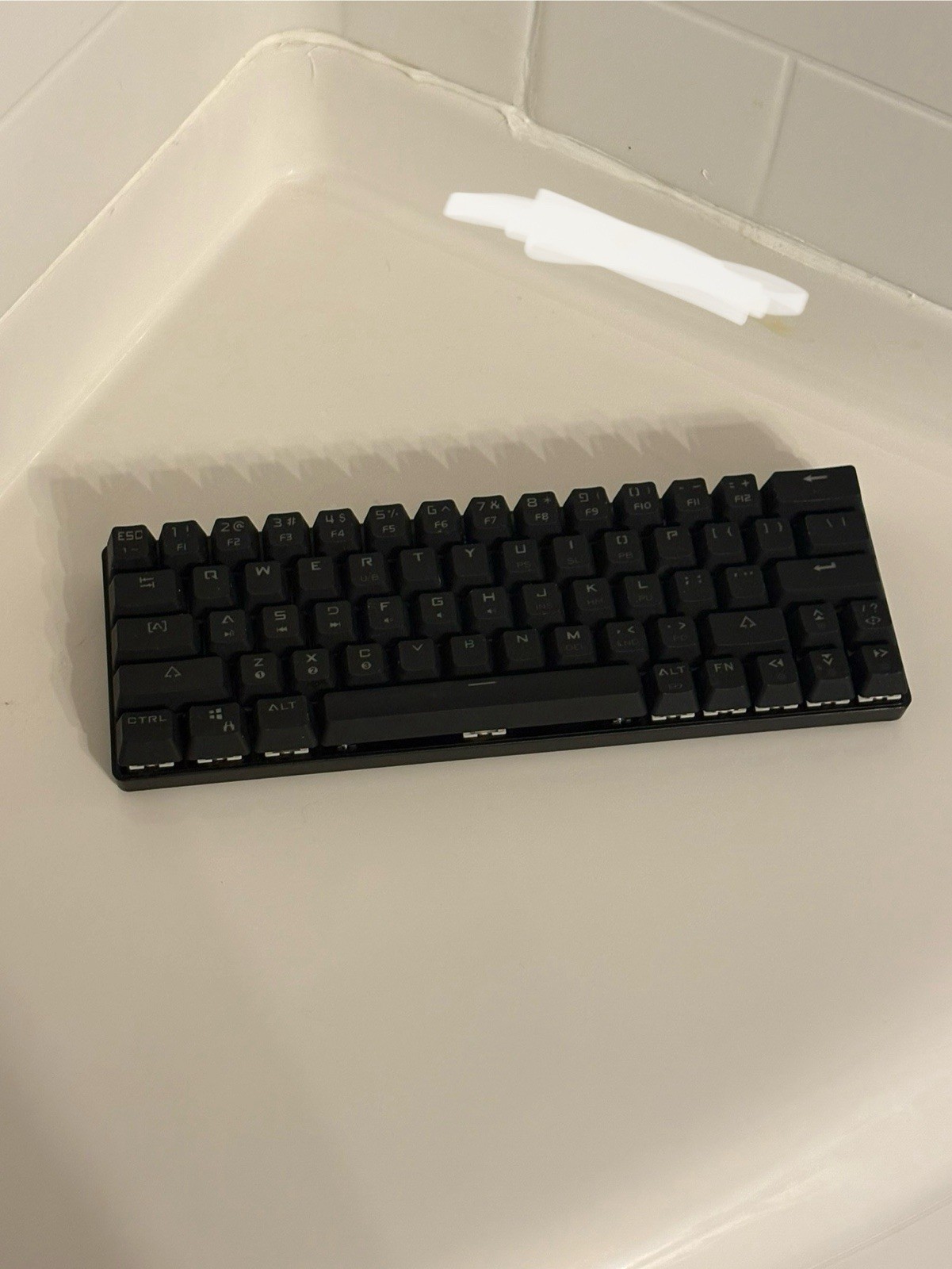 DIERYA DK63 60% Wireless Wired Mechanical Gaming Keyboard Brown Switch-Black RGB